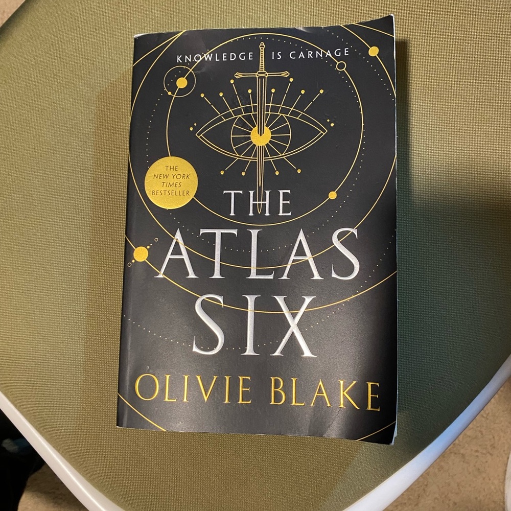 ‘The Atlas Six’ by Olivie Blake used book